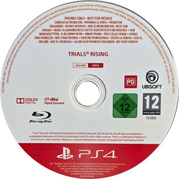 Trials Rising-Promo Alleen Disc (PlayStation 4) Gebruikt