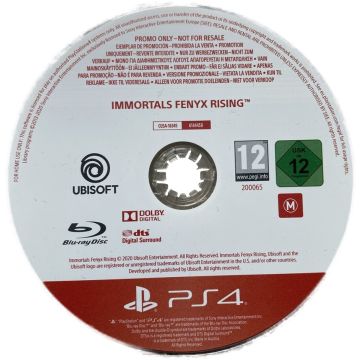 Immortals Fenyx Rising-Promo Alleen Disc (PlayStation 4) Gebruikt