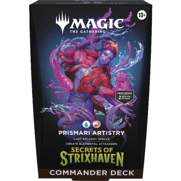 Magic The Gathering TCG Secrets of Strixhaven Commander Deck-Prismari Artistry (Diversen) Nieuw