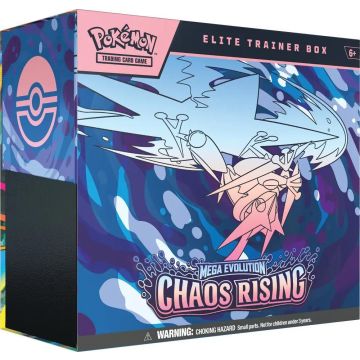 Pokémon TCG Mega Evolution Chaos Rising-Elite Trainer Box (Diversen) Nieuw