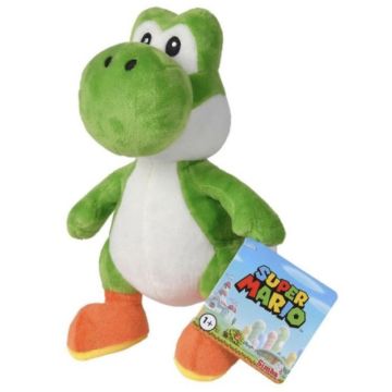 Super Mario Pluche 20CM-Yoshi (Diversen) Nieuw