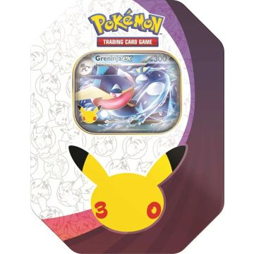 Pokémon TCG 30th Anniversary Celebration-Greninja ex Tin (Diversen) Nieuw
