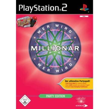 Who Wants to Be a Millionaire?-Party Edition Duits (PlayStation 2) Gebruikt