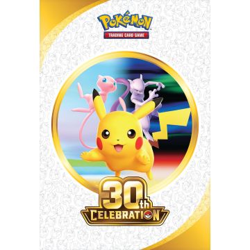 The Pokémon Company Pokémon TCG 30th Anniversary Celebration-Poster (No Cards) (Diversen) Nieuw