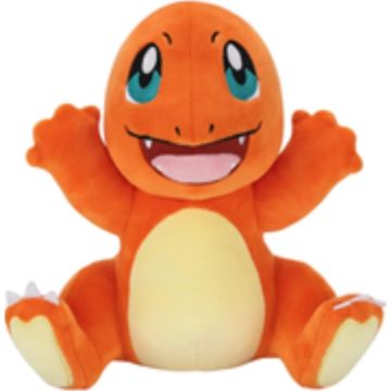 Merkloos Pokémon Pluche-Charmander (Happy) 23CM (Diversen) Nieuw