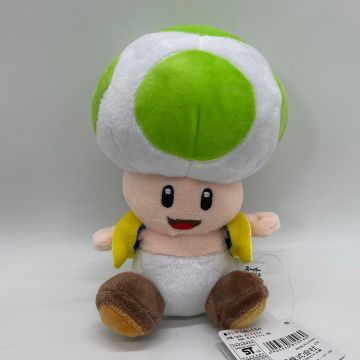 Merkloos Super Mario Pluche-Toad Groen (Diversen) Nieuw