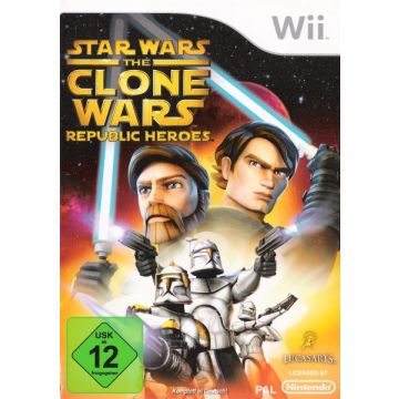 Star Wars The Clone Wars Republic Heroes-Duits (Wii) Nieuw