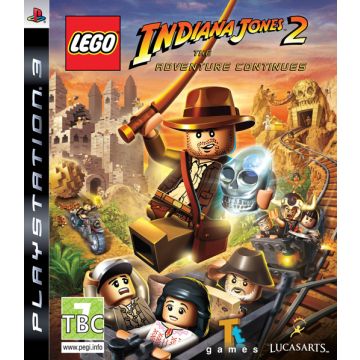 LEGO Indiana Jones 2 The Adventure Continues-Standaard (PlayStation 3) Gebruikt
