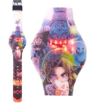 Accutime The Legend of Zelda Majora's Mask LED Horloge-Standaard (Diversen) Nieuw