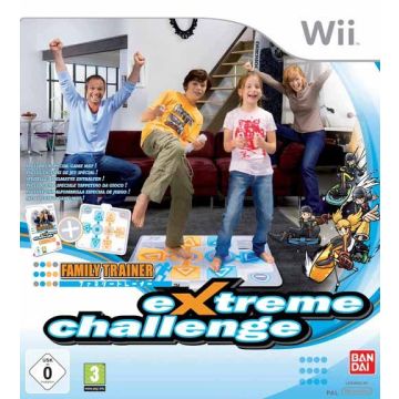 Family Trainer Extreme Challenge-Incl. Dance Mat (Wii) Gebruikt