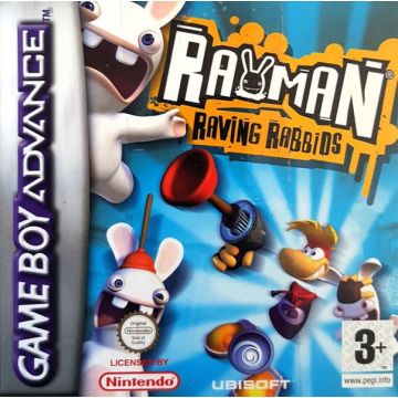 Rayman Raving Rabbids-Standaard (GBA) Gebruikt