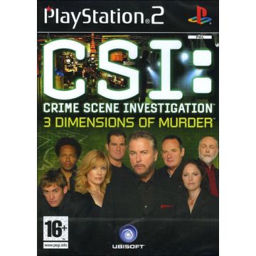 Crime Scene Investigation 3 Dimensions of Murder-Standaard (PlayStation 2) Gebruikt