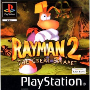 Rayman 2 The Great Escape-Standaard (PlayStation 1) Gebruikt