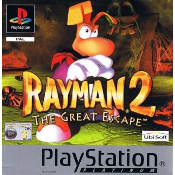 Rayman 2 The Great Escape-Platinum (PlayStation 1) Gebruikt