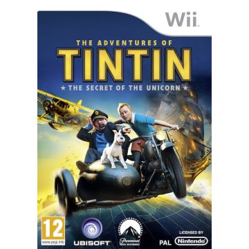 The Adventures of Tintin The Secret of the Unicorn-Standaard (Wii) Gebruikt