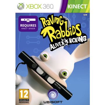 Rabbids Alive & Kicking-Standaard (Xbox 360) Gebruikt