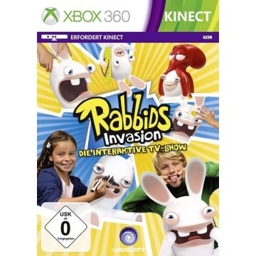 Rabbids Invasion The Interactive TV Show-Duits (Xbox 360) Nieuw