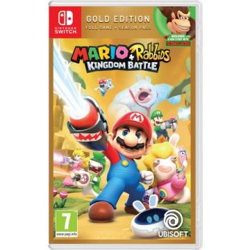 Mario + Rabbids Kingdom Battle-Gold Edition (Switch) Nieuw