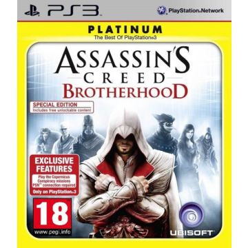 Assassin's Creed Brotherhood-Platinum (PlayStation 3) Gebruikt