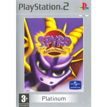 Spyro Enter the Dragonfly-Platinum (PlayStation 2) Gebruikt