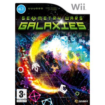 Geometry Wars Galaxies-Standaard (Wii) Gebruikt