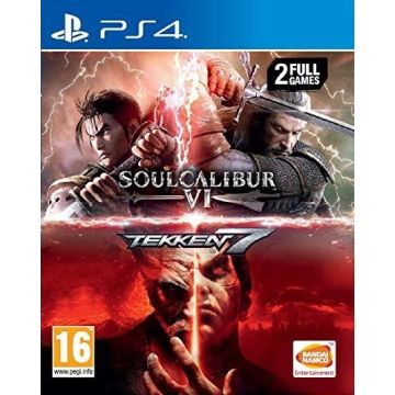 Tekken 7 + SoulCalibur VI Double Pack-Standaard (PlayStation 4) Nieuw