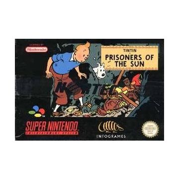 Tintin Prisoners of the Sun-Standaard (SNES) Gebruikt