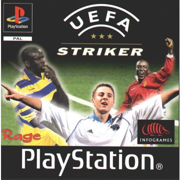 UEFA Striker-Standaard (PlayStation 1) Gebruikt