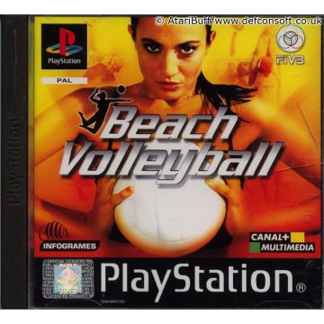 Beach Volleyball-Standaard (PlayStation 1) Gebruikt