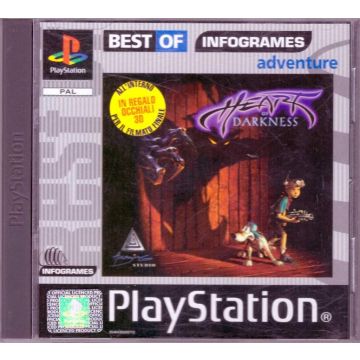 Heart of Darkness-Best of Infogrames (PlayStation 1) Gebruikt