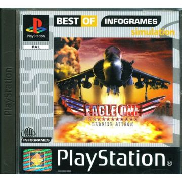 Eagle One Harrier Attack-Best of Infogrames Duits (PlayStation 1) Gebruikt