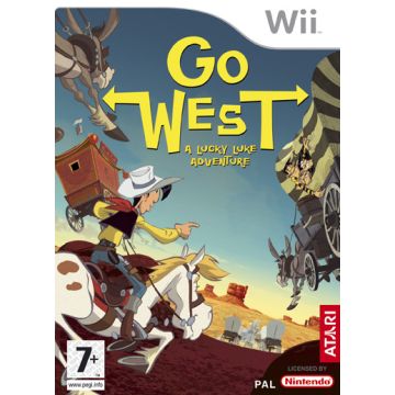 Go West! A Lucky Luke Adventure-Standaard (Wii) Gebruikt