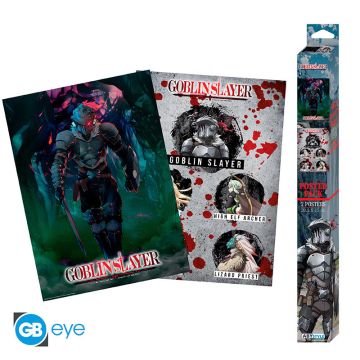 GBeye Goblin Slayer 2 Chibi Poster Set-Group & Slayer (Diversen) Nieuw