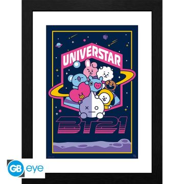 GBeye BT21 Framed Print 30x40CM-Universtar (Diversen) Nieuw