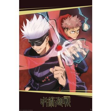 ABYstyle Jujutsu Kaisen Maxi Poster-Itadori & Gojo (Diversen) Nieuw