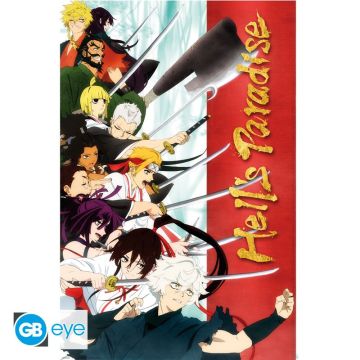ABYstyle Hell's Paradise Maxi Poster-Key Art Season 1 (Diversen) Nieuw