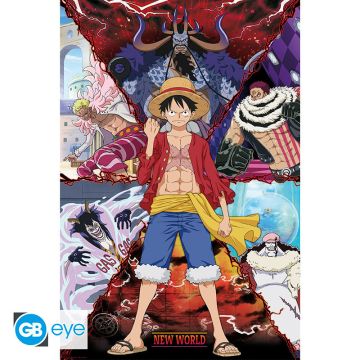 ABYstyle One Piece Maxi Poster-Luffy vs New World (Diversen) Nieuw