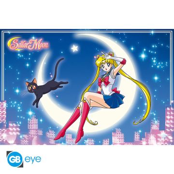 ABYstyle Sailor Moon Maxi Poster-Sailor Moon & Luna (Diversen) Nieuw