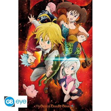 ABYstyle The Seven Deadly Sins Maxi Poster-Characters (Diversen) Nieuw