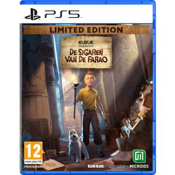 Tintin Reporter Cigars of the Pharaoh-Limited Edition (PlayStation 5) Nieuw