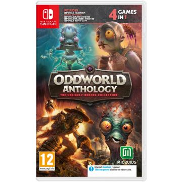 Oddworld Anthology The Unlikely Heroes Collection-Standaard (Switch) Nieuw