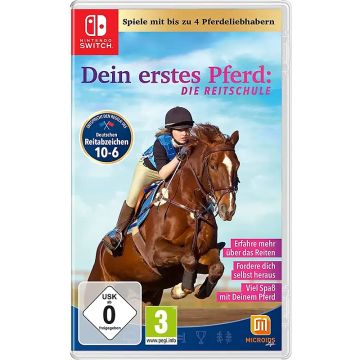 Dein erstes Pferd Die Reitschule-Duits (Switch) Gebruikt