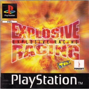 Explosive Racing-Standaard (PlayStation 1) Gebruikt