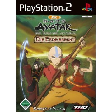 Avatar The Legend of Aang The Burning Earth-Duits (PlayStation 2) Gebruikt
