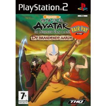 Avatar The Legend of Aang The Burning Earth-Standaard (PlayStation 2) Gebruikt