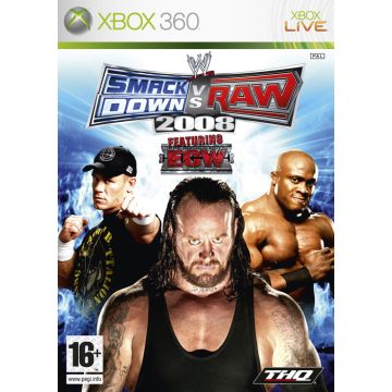 WWE SmackDown vs. Raw 2008-Standaard (Xbox 360) Gebruikt