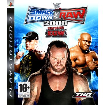 WWE SmackDown vs. Raw 2008-Standaard (PlayStation 3) Gebruikt