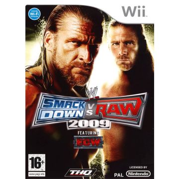 WWE SmackDown vs. Raw 2009-Standaard (Wii) Gebruikt