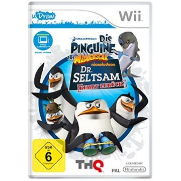 uDraw The Penguins of Madagascar Dr. Blowhole Returns Again!-Duits (Wii) Gebruikt