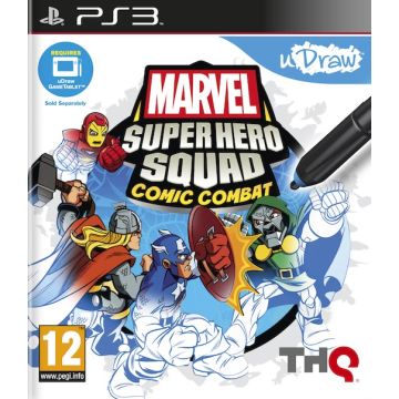 uDraw Marvel Super Hero Squad Comic Combat-Standaard (PlayStation 3) Gebruikt